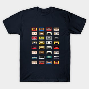 Music Vintage Cassettes T-Shirt